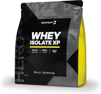 Body&Fit Whey Isolate XP Protéine en poudre non aromatisée - 750 g 