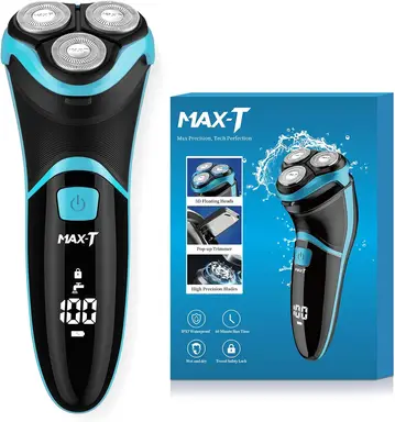 MAX-T 8101 USB Electric Shaver – Blue