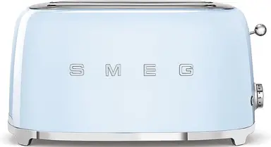 SMEG langsleuf broodrooster TSF02PBEU, pastelblauw
