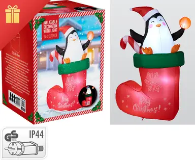 Koopman Pinguïn Opblaasbaar 178cm
