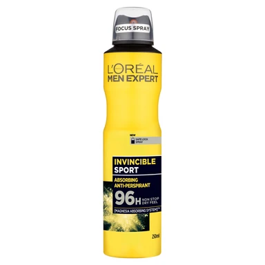 L'Oréal Men Expert Invincible Sport 96H Anti-Perspirant Deodorant 250ml
