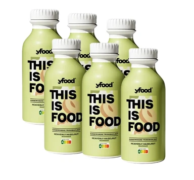 YFood Trinkmahlzeit Heavenly Hazelnut 500 ml X 6