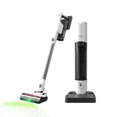 Tineco Pure ONE Station 5 Cordless Stick Vacuum with 2.5 L Auto Dust Base, Full-Path Self-Cleaning, 175 W Suction, ZeroTangle Tech, iLoop Smart Sensor, Suitable for Hard Floor and Carpet