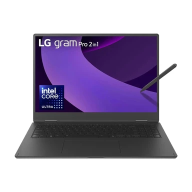 LG gram Pro 16 2-in-1-Laptop: Intel Core Ultra 7 16-Kern, 16-Zoll-OLED-Touchscreen, 16 GB RAM, 1 TB SSD, WLAN 7, Windows 11 Pro