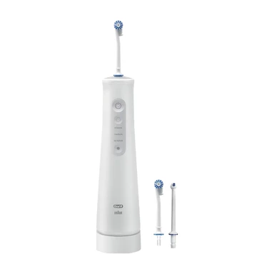 Oral-B Aquacare 6 - Draadloze monddouche - 150 ml, 3 standen, 2 opzetstukken