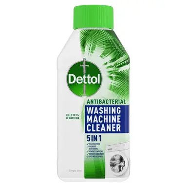 Dettol Washing Machine Cleaner, 5in1 Antibacterial, 250ml