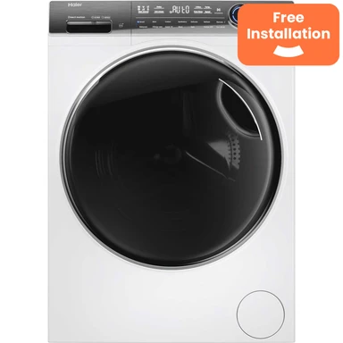 Haier HW100GBD14979UUK 10kg 1400rpm I-Pro Series 7 Plus Washing Machine - White - A Rated