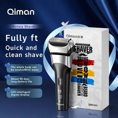 Qiman QM6103 Rechargeable Reciprocating Razor