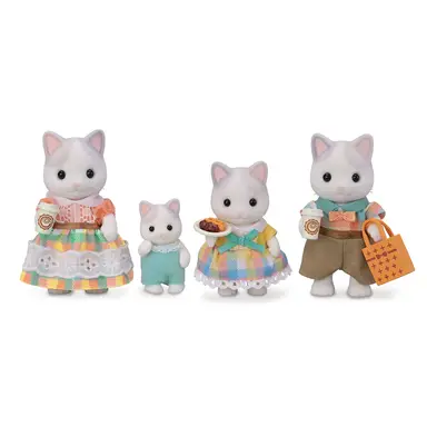 Sylvanian Families La famille Chat Latté