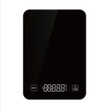 Unique Bluetooth Kitchen Scale, 10 kg Capacity, 1 g Precision, Multi-Unit Support, Tempered Glass, App Integration
