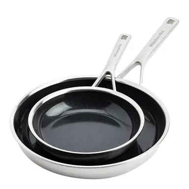 KitchenAid Multiply Frypan Set of 2: Frypan 20cm + Frypan 28cm