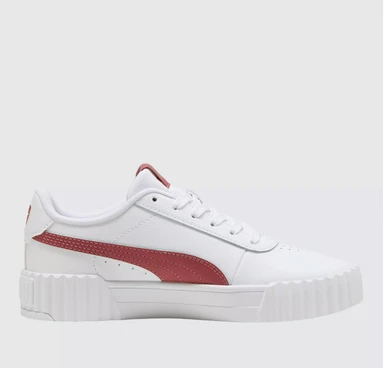 Puma Carina 3.0 - Puma White/Exotic Red