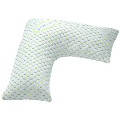 Welskin V-Shaped Maternity Pillow, Soft Air-Layer Fabric, High-Resilience PP Cotton Filling, 19.7×19.7×5.9 in – Model XT-01