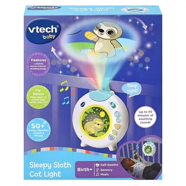 VTech Baby Sleepy Sloth Cot Light 450g