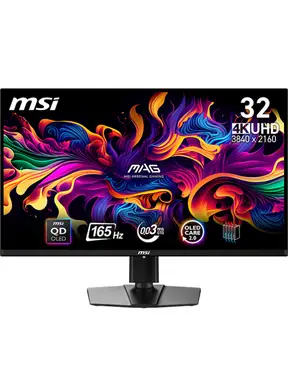 MSI MAG 321UPDE QD-OLED Computerbildschirm 80 cm (31,5 Zoll) 3840 x 2160 Pixel 4K Ultra HD schwarz