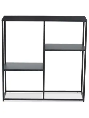 Interiors by Premier Console Table Acero Metal Black