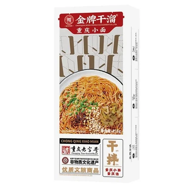 Jin Pai Gan Liu Chongqing Small Noodles 155g