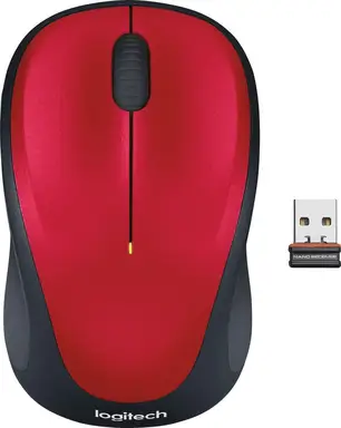 Logitech Muis M235 rood 910-002496