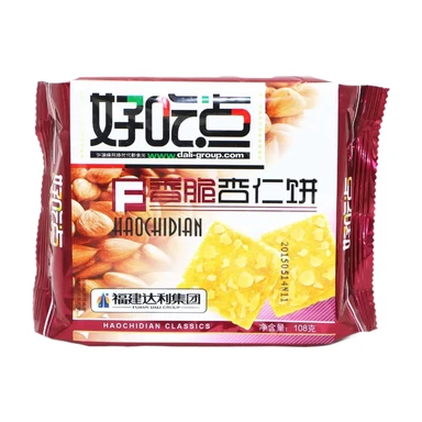 Daliyuan Hao Chi Dian Knusprige Mandelkekse 108g