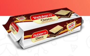 Rebisco Choco Cream Filled Cracker Sandwich 10 pack - 32g each