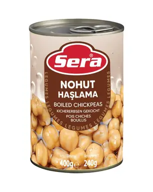 Sera Haslanmis Nohut 400g (Gekookte Kikkererwten)