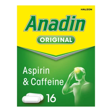Anadin Original Pain Relief Tablets - 16 Tablets