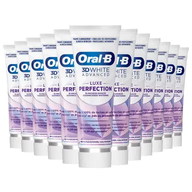 Oral-B 3D White Luxe Advanced tandpasta - 12 x 75 ml