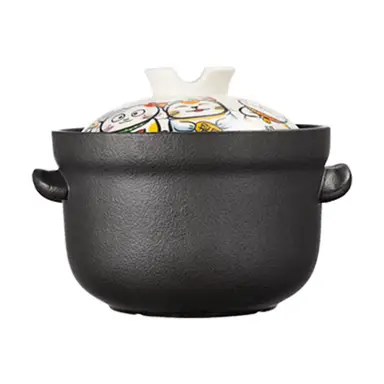 COOKER KING Casserole Stew Pot - Japanese Style - Ceramic - 3 L