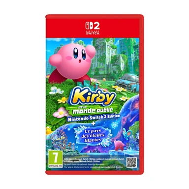 Kirby et le monde oublié : édition Nintendo Switch 2, le pays des étoiles filantes