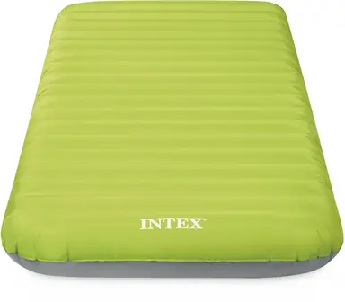 INTEX DuraBeam TPU-campingmat dubbel met USB150 (zonder PVC), 76x191x17CM