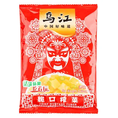 WUJIANG Crisp Mustard Tuber120g/pack