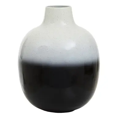 Fifty Five South Vase Rasmus Ombre Black/White Large