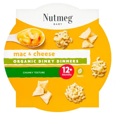  Nutmeg Mac & Cheese 12+ Months 200g