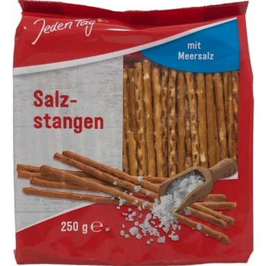 Jeden Tag Salzstangen mit Meersalz 250 g