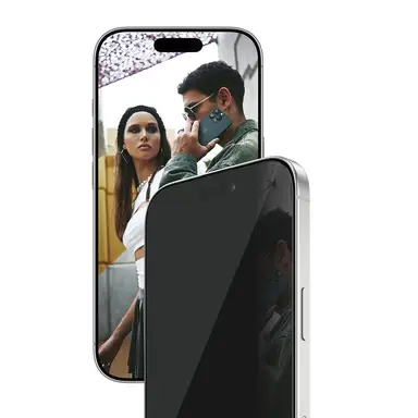 SAFE. by PanzerGlass® Privacy Screen Protector iPhone 17 | iPhone 16 Pro | Ultra-Wide Fit w. EasyAligner