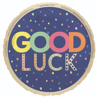 Unique Party Good Luck Foil Balloon, 45cm