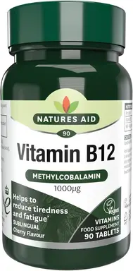 Natures Aid Vitamin B12 1000µg – 90 Tablets