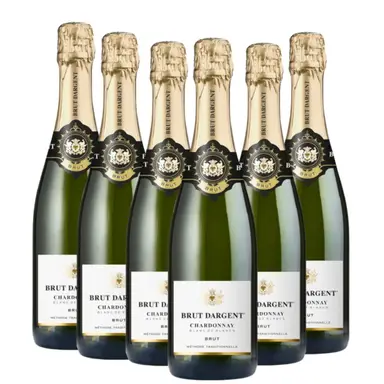Brut dargent blanc de blancs chardonnay sekt 6x0.75 L