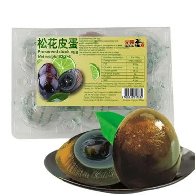 GOOSUN Preserved Duck Eggs 6 × 62g