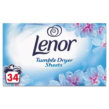 Lenor Tumble Dryer Sheets, Spring Awakening, 34 Sheets