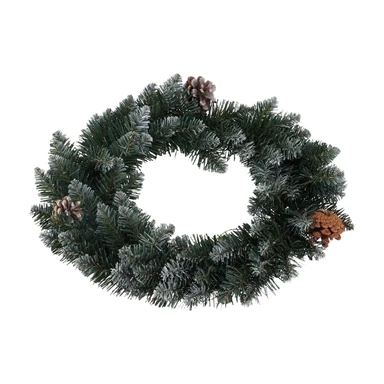 Knstliche Weihnachtskrnze fr Haustren | Festliche Trdekoration