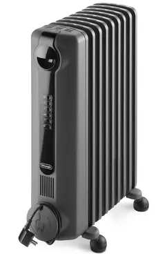 De'Longhi Radia S Oil Filled Radiator – 2000W, 9 Fins, Digital Control, Eco Function – Black, TRRS0920E.G