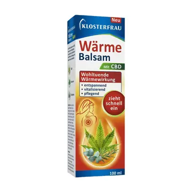 KLOSTERFRAU Wärme Balsam mit CBD 100 ml
