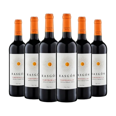 Bodegas Rasgón Tempranillo Rotwein Trocken 6x0,75 L