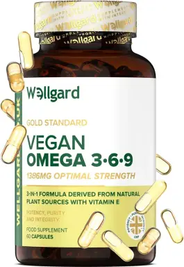 Wellgard Vegan 3-6-9 Omega - 60 Capsules