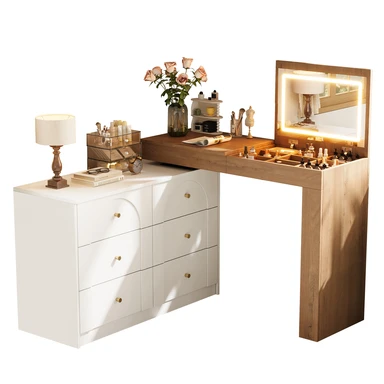 Small dressing table for stylish spaces