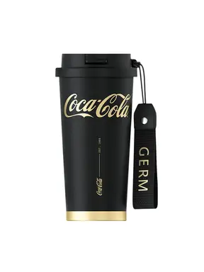 Gobelet isotherme brillant Coca-Cola - Noir