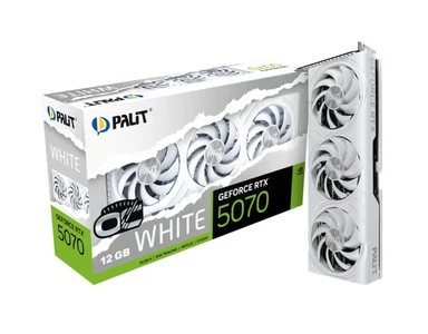 PALIT GeForce RTX 5070 White OC Carte graphique - 12 Go