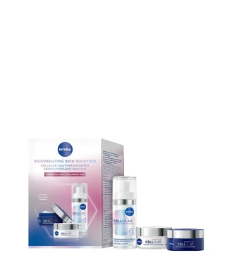 NIVEA Cellular Hautverjüngende Gesichtspflege Routine 3er