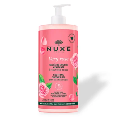 Nuxe Very Rose Soothing Shower Gel 750ml